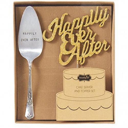 Mud Pie Cake Server and Cake Topper