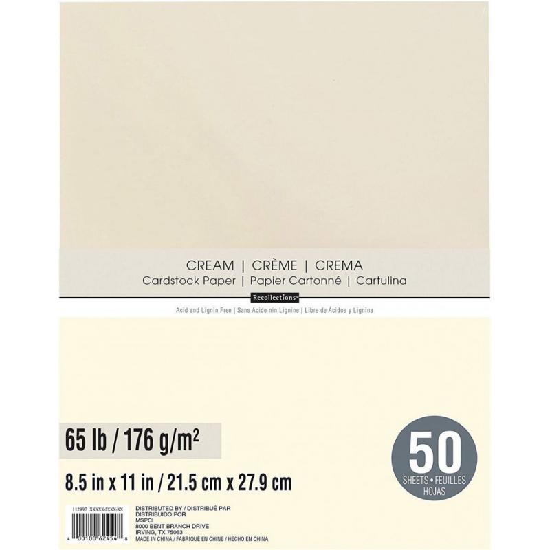 Cardstock Paper - Recollections