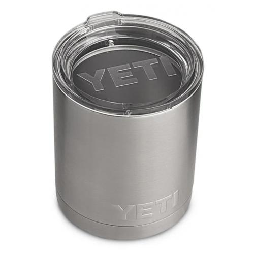 Yeti Rambler 10 Ounce Lowball With Standard Lid - Stainless Steel
