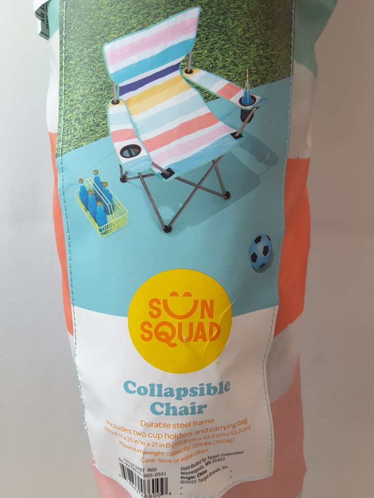 sun squad collapsible chair target